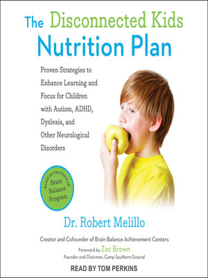 cover image of The Disconnected Kids Nutrition Plan